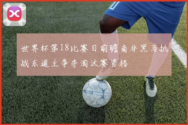 世界杯第18比赛日前瞻南非黑马挑战东道主争夺淘汰赛资格